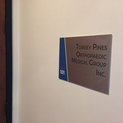 Torrey Pines Orthopedic Medical Group - First door on the right