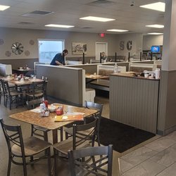 Sunshine Cafe - Just before Christmas the 2022 remodel brighter inside.