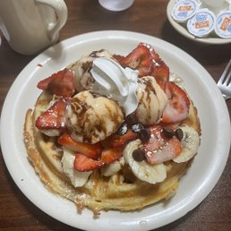 Waffle Sundae