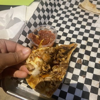 iCompete Experience - Chicken cheese Quesadillas (no flavor). They were okay. - Sports Bars Near Me - Lewisville, Texas