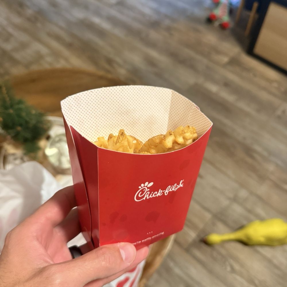 Chick-fil-A - Large fries not filled - Fast Food Near Me - San Diego, California