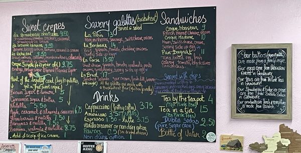 Menu photo 2 La Creperie Granbury, TX Menu photo 2 La Creperie Granbury, TX