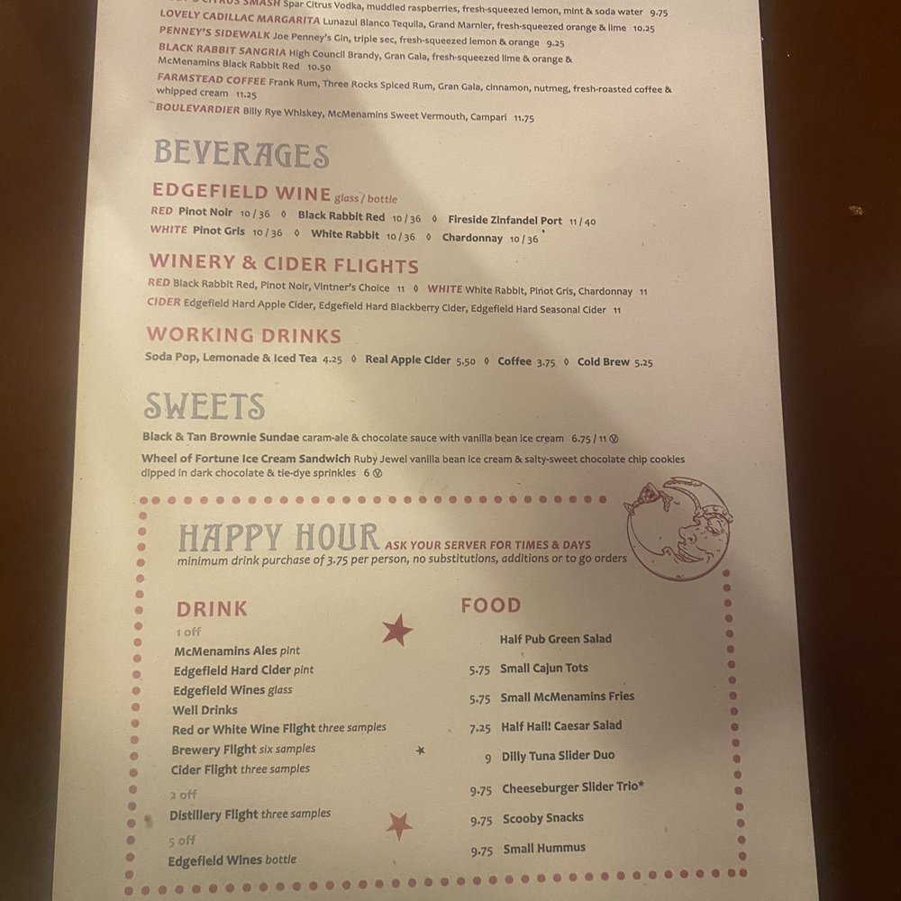 Black Rabbit Restaurant & Bar - Back of Brunch Menu - Bars Near Me - Troutdale, Oregon Black Rabbit Restaurant & Bar - Back of Brunch Menu - Bars Near Me - Troutdale, Oregon