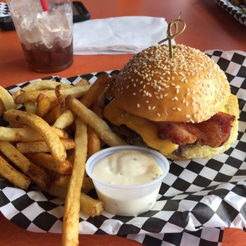 OMG! Burger - Katy - Bacon cheese burger - Burgers Near Me - Katy, Texas