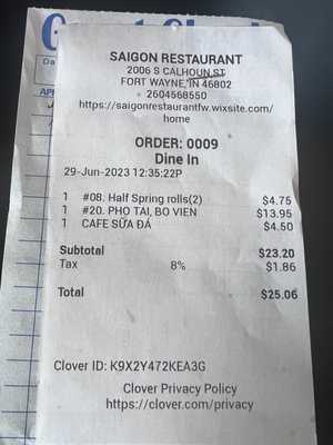 Saigon Restaurant Fort Wayne Indiana by null