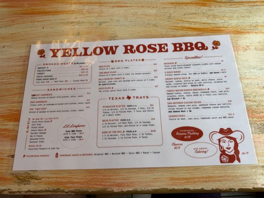 Menu photo 8 Yellow Rose BBQ Jacksonville, FL Menu photo 8 Yellow Rose BBQ Jacksonville, FL