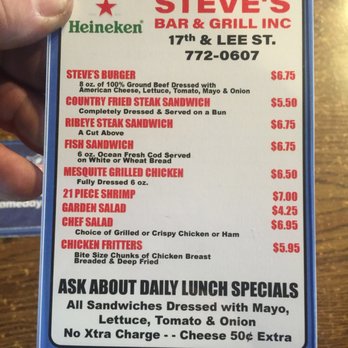 Steve's Bar & Grill - Drink specials and food items - Bars Near Me - Louisville, Kentucky Steve's Bar & Grill - Drink specials and food items - Bars Near Me - Louisville, Kentucky