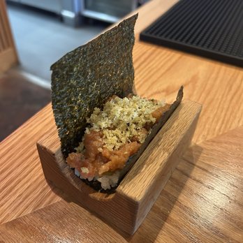 Yonsei Handrolls - temaki trio - spicy tuna - Sushi Bars Near Me - Albany, California Yonsei Handrolls - temaki trio - spicy tuna - Sushi Bars Near Me - Albany, California