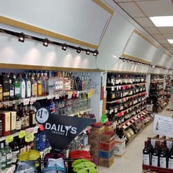Bonanza Mkt - Look at this huge selection of wine and spirits!.