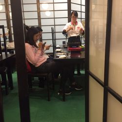 Nambu Tei - Tableside cooking of shabu shabu