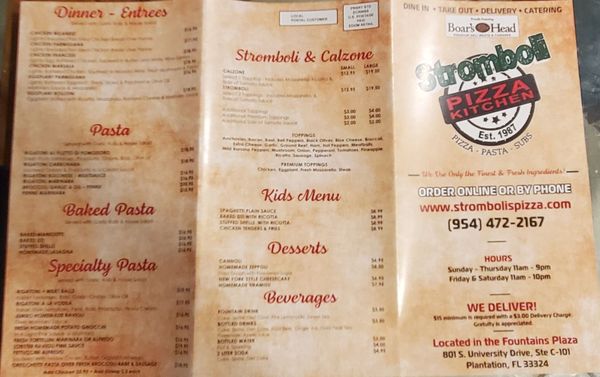 Stromboli Pizza by null