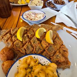 Flounder dinner Flounder dinner