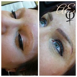 Aura - Before & After Microblading | Artist: Alana Everett