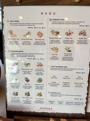 Menu photo 1 Horang Tea House Los Angeles, CA