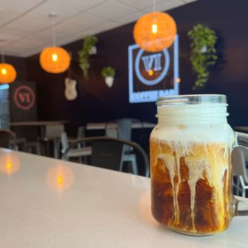 VI Coffee Bar - Cold brew with vanilla cold foam - Coffee & Tea Near Me - Boca Raton, Florida VI Coffee Bar - Cold brew with vanilla cold foam - Coffee & Tea Near Me - Boca Raton, Florida