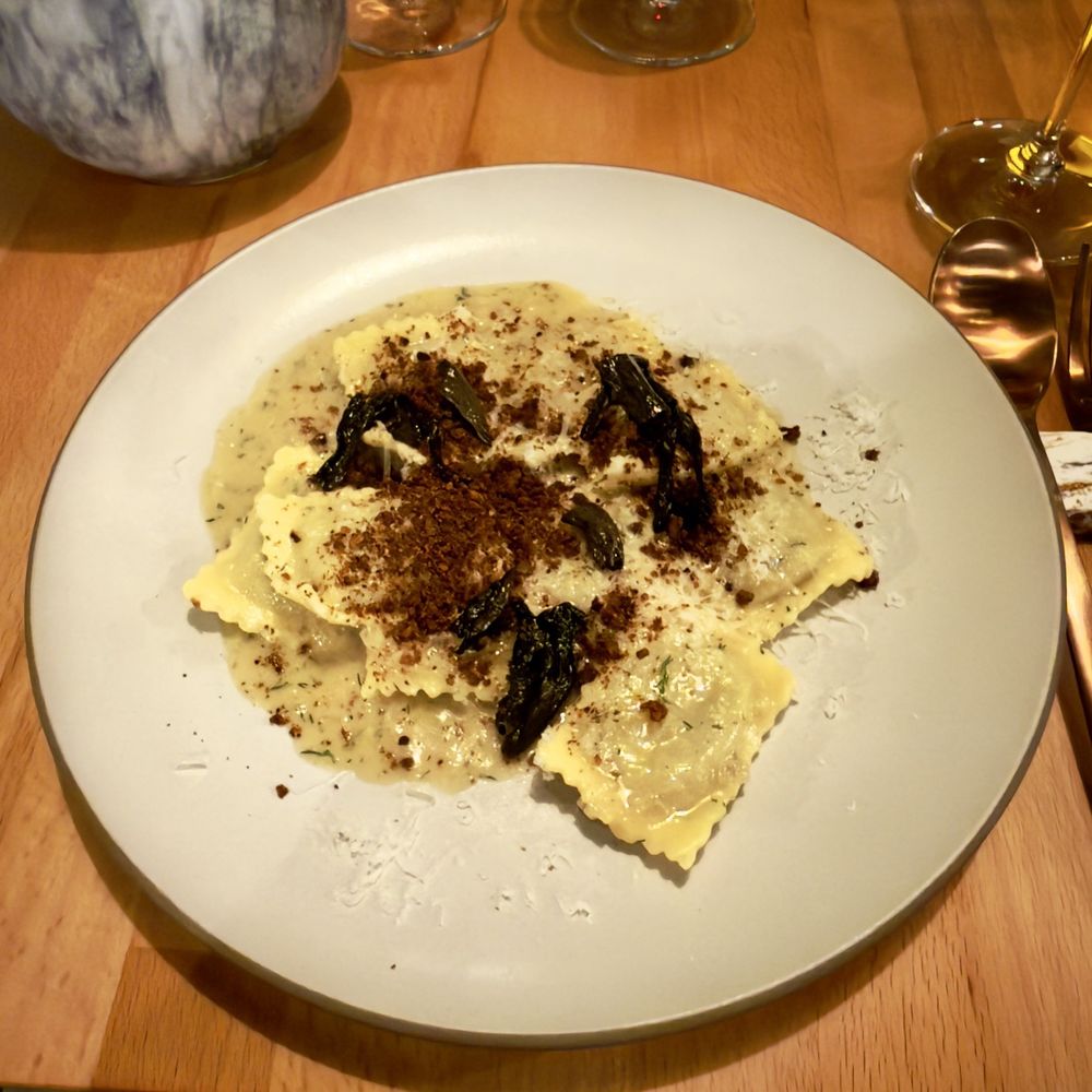 Lele Kitchen - Porcini and Truffle Ravioli - Wine Bars Near Me - Los Gatos, California Lele Kitchen - Porcini and Truffle Ravioli - Wine Bars Near Me - Los Gatos, California