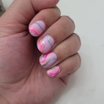 LV Nails & Spa - Sarah Gel Mani - Nail Salons Near Me - Henderson, Nevada