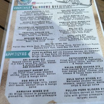 Aloha Grill - Menu - Breakfast & Brunch Near Me - Huntington Beach, California
