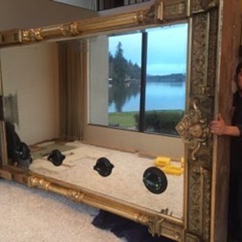 Pearl Packing Art Installation - 12x8 fr antique mirror, 2000 lbs - Packing Services Near Me - Portland, Oregon Pearl Packing Art Installation - 12x8 fr antique mirror, 2000 lbs - Packing Services Near Me - Portland, Oregon