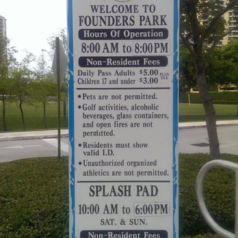 Founders Park - Parks Near Me - Aventura, Florida Founders Park - Parks Near Me - Aventura, Florida