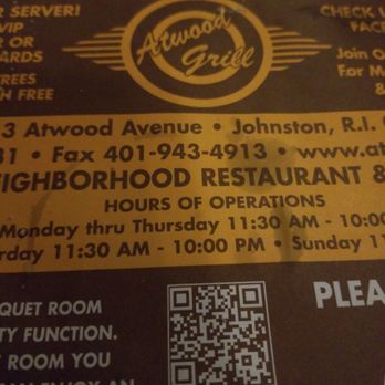 Atwood Grill - Hungry! - Italian Near Me - Johnston, Rhode Island Atwood Grill - Hungry! - Italian Near Me - Johnston, Rhode Island