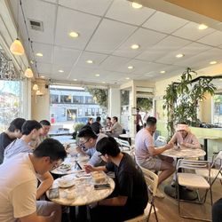 Golden Island Cafe - Inside, and quite busy on a Sunday late afternoon