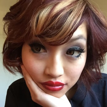 Salon Vanity - One of the earlier times she did my hair. - Hair Stylists Near Me - Turlock, California
