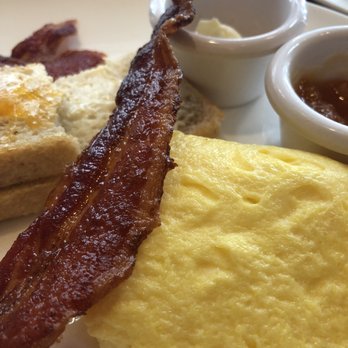Sarabeth's - Cheese omelet. Beacon on side. - Breakfast & Brunch Near Me - New York, New York Sarabeth's - Cheese omelet. Beacon on side. - Breakfast & Brunch Near Me - New York, New York
