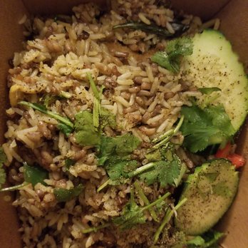 Something Vegan - Jade fried rice with soy chicken - Asian Fusion Near Me - Burbank, California Something Vegan - Jade fried rice with soy chicken - Asian Fusion Near Me - Burbank, California