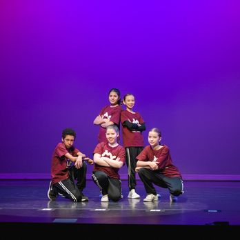 Unity Dance And Movement - Tween Hip Hop striking a pose at the winter showcase 2024 - Dance Studios Near Me - Bethesda, Maryland Unity Dance And Movement - Tween Hip Hop striking a pose at the winter showcase 2024 - Dance Studios Near Me - Bethesda, Maryland