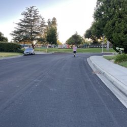 View of the park from De Anza Pl