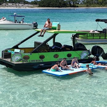 Lime Pontoons - Boat Tours Near Me - Fort Walton Beach, Florida Lime Pontoons - Boat Tours Near Me - Fort Walton Beach, Florida