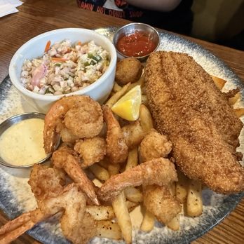 Fish City Grill - Pick 2 Combo - Fish and shrimp - Seafood Near Me - Lakeland, Florida Fish City Grill - Pick 2 Combo - Fish and shrimp - Seafood Near Me - Lakeland, Florida