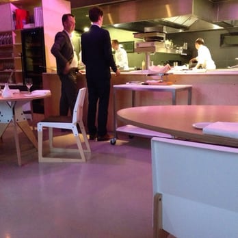 Bolenius - Maitre de at the kitchen station. Very nice guy. - Modern European Near Me - Amsterdam, New Hampshire