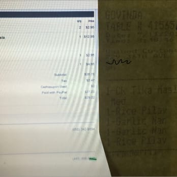 Clay Oven - Delivered wrong order, wouldn't refund. Took a lot of convincing for them to send the missing item! I wish we recorded the call. - Indian Near Me - San Mateo, California Clay Oven - Delivered wrong order, wouldn't refund. Took a lot of convincing for them to send the missing item! I wish we recorded the call. - Indian Near Me - San Mateo, California