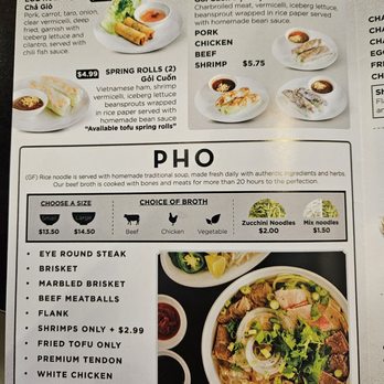 Pho Huynh - 2026 menu page 1 - Soup Near Me - Rosenberg, Texas