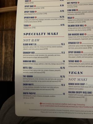 Menu photo 3 Blue Sushi Sake Grill Dallas, TX Menu photo 3 Blue Sushi Sake Grill Dallas, TX