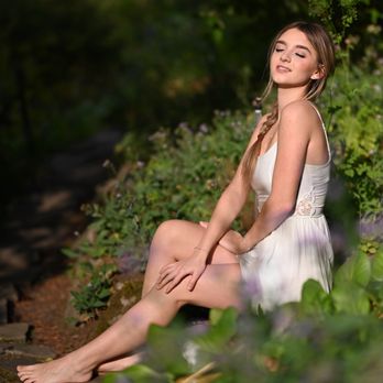 Victor Panlilio Photography - Young woman sunning herself in a garden - Session Photography Near Me - Calgary, Alberta Victor Panlilio Photography - Young woman sunning herself in a garden - Session Photography Near Me - Calgary, Alberta