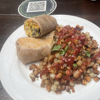 Blu Jam Cafe - Eggs wrap - Breakfast & Brunch Near Me - Los Angeles, California Blu Jam Cafe - Eggs wrap - Breakfast & Brunch Near Me - Los Angeles, California