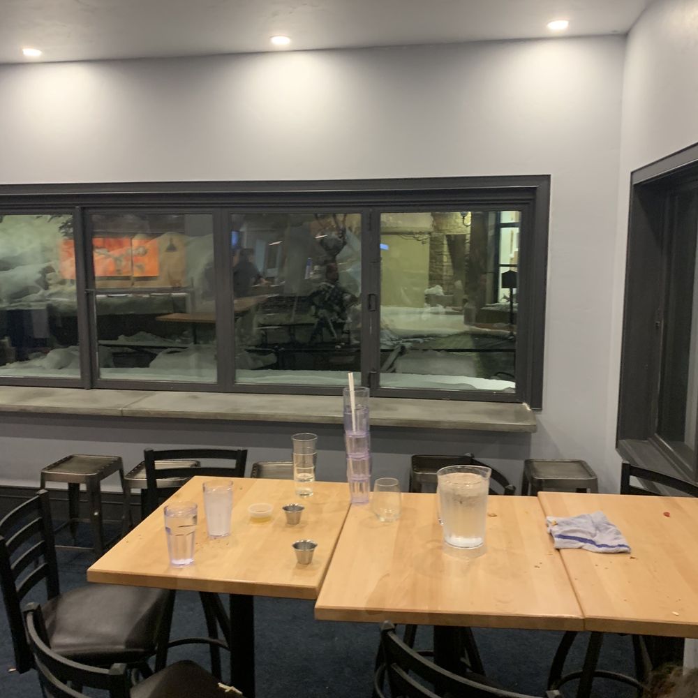 Blue Moose Pizza - We were our own bus boys - Pizza Near Me - Avon, Colorado Blue Moose Pizza - We were our own bus boys - Pizza Near Me - Avon, Colorado