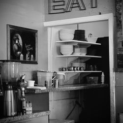 Six Corners Cafe - Kitchen area