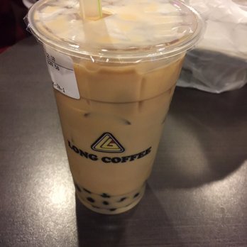 Long Coffee - Royal Milk Tea with Boba. - Coffee & Tea Near Me - Houston, Texas Long Coffee - Royal Milk Tea with Boba. - Coffee & Tea Near Me - Houston, Texas