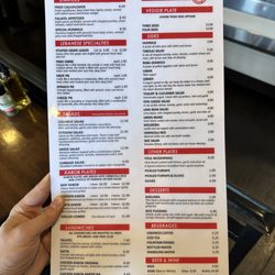 Cafe Lili - Menu
