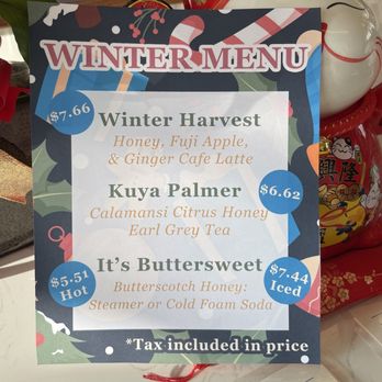 Leaflet Coffee House - Winter Menu as of 12/9/2024 - Coffee & Tea Near Me - Monterey Park, California Leaflet Coffee House - Winter Menu as of 12/9/2024 - Coffee & Tea Near Me - Monterey Park, California