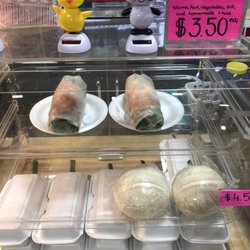 The Cupboard Cafe - Super-sized spring rolls