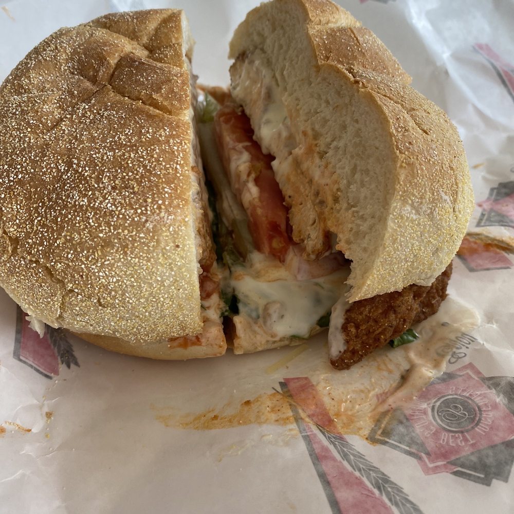 Billy's Sub Shop - Buffalo Chicken on a roll - Diners Near Me - Boston, Massachusetts