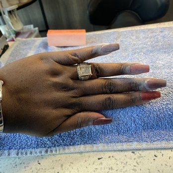 AK Nails & Spa - Before the clear gloss and dip - Nail Salons Near Me - Phoenix, Arizona AK Nails & Spa - Before the clear gloss and dip - Nail Salons Near Me - Phoenix, Arizona