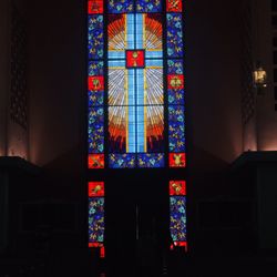 Our Lady of Fatima Church - The windows are beautiful