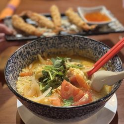 Sandee's Thai Fusion - Special of the night, Tom Yum Ramen not my favorite dish but it was tasty.