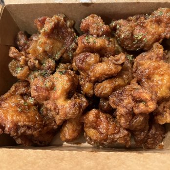 Volcano Island - 12/27/23 Boneless Fried Chicken 1lb, soy garlic - Chicken Wings Near Me - Hayward, California